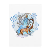 Winter Walk Postcard