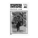 winter walk stamp
