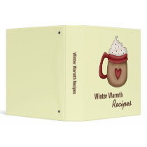 Winter Warmth · Cocoa Brown Mug binders by CSCountryCuties Winter Warmth · Cocoa Brown Mug binders