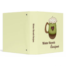 Winter Warmth · Cocoa Green Mug binders by CSCountryCuties Winter Warmth · Cocoa Green Mug binders