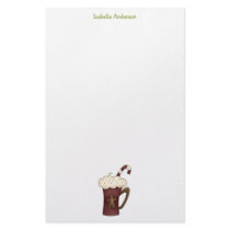 Winter Warmth · Cocoa Red Mug stationery by CSCountryCuties Winter Warmth · Cocoa Red Mug stationery