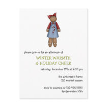 Winter Warmth · Gingergirl postcards by CSCountryCuties Winter Warmth · Gingergirl postcards