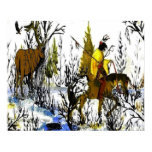 Winter Warrior and Moose Posters posters