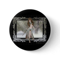 Winter Warrior Elf Design buttons
