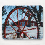 Winter Water Wheel Mousepad