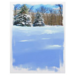 Winter Watercolor Letterhead
