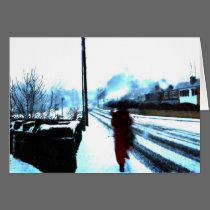Winter Watercolour cards