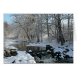 Winter Waterfall Card cards