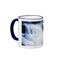 Winter Waterfall - Ringer Mug