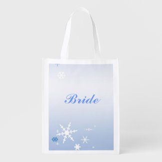 Winter Wedding Bridal Tote