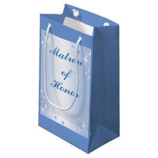 Winter Wedding Matron of Honor Gift Bag