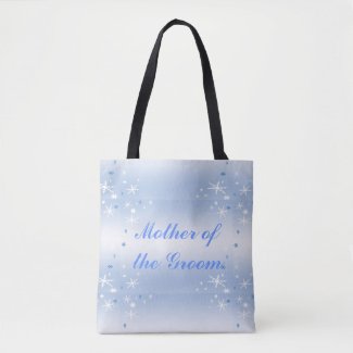 Winter Wedding Mother of the Groom Tote Bag