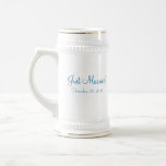 Winter Wedding Penguins - Customizable Stein Coffee Mugs
