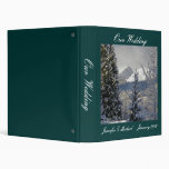 Winter Wedding Photo Album 3 Ring Binders