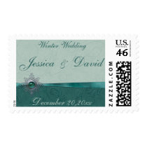 Winter Wedding postage by SweetRascal Winter Wedding postage