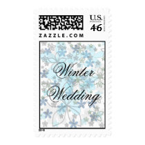 Winter Wedding Postage