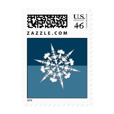 Winter Wedding Postage Stamp