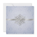 Winter Wedding Rehearsal Dinner Invitation