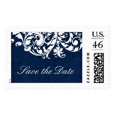 Winter Wedding Save the Date Postage