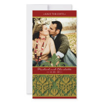 Winter Wedding Save the Date Wedding photo cards