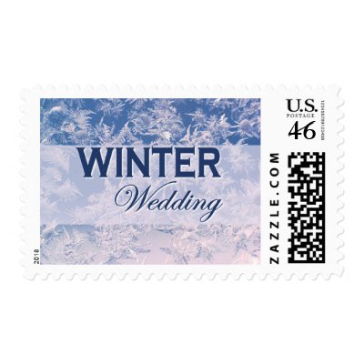 Winter Wedding stamps
