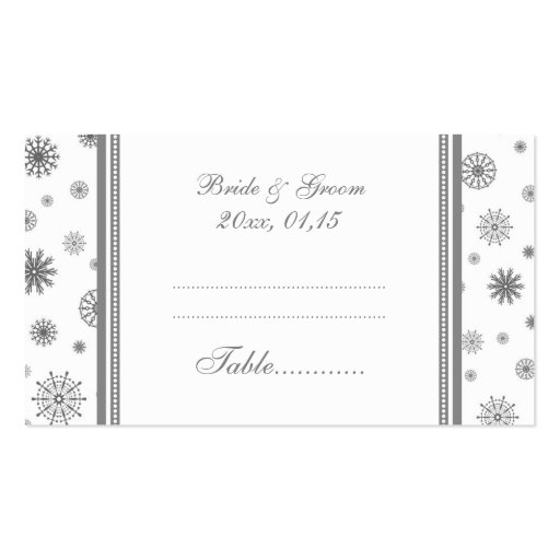 wedding table cards templates winter wedding table place setting cards grey business wedding table cards templates winter wedding table place setting cards grey business