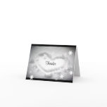 Winter Wedding Thank You Card
