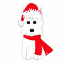 Winter Westie Ornament photo sculptures by totallypainted Winter Westie Ornament photo sculptures