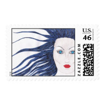 Winter Wind Postage Stamps