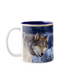 Winter Wolf 2 Coffee Mugs