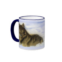 Winter Wolf Mug