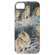 Winter Wolves iPhone 5 Cover