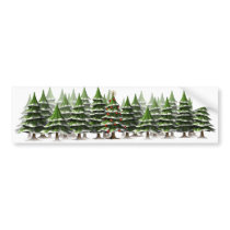 Winter Wonderland bumper stickers