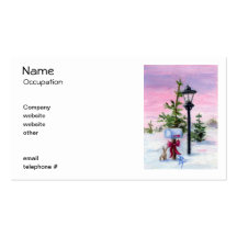 Winter Wonderland Business Cards