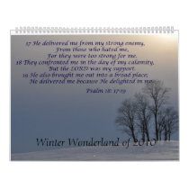 Winter Wonderland Wall Calendar