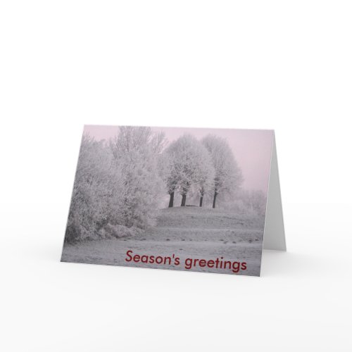 Winter wonderland card