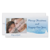 Winter Wonderland Christmas Photo Card photo cards