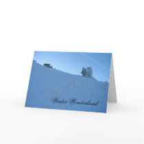 Winter Wonderland Hager Mtn. Fire Lookout Greeting Cards