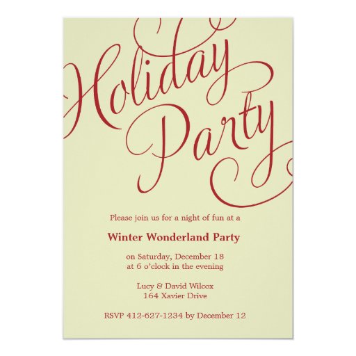 winter wonderland invitation template