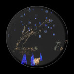 Winter Wonderland Lights Magnet