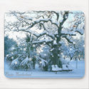 winter wonderland mousepad by deesbasenjis winter wonderland mousepad