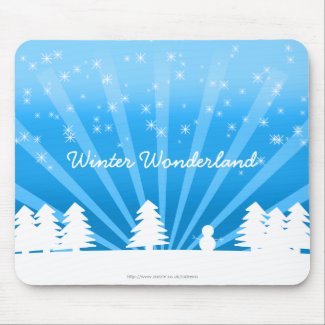 Winter Wonderland mousepad