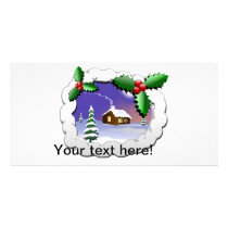 Winter wonderland picture card