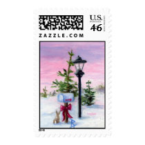 Winter Wonderland Postage Stamps