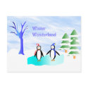 Winter Wonderland postcards