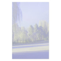 Winter Wonderland Snow Scene Stationery