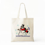 Winter Wonderland Snowman Gift Bag