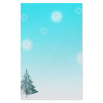 winter wonderland stationery by BlayzeInk winter wonderland stationery