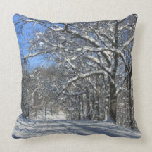 Winter Wonderland Throw Pillow