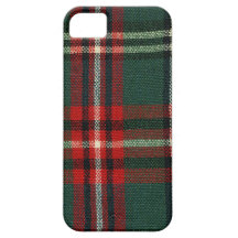 Winter Wool Plaid iPhone 5 Case
